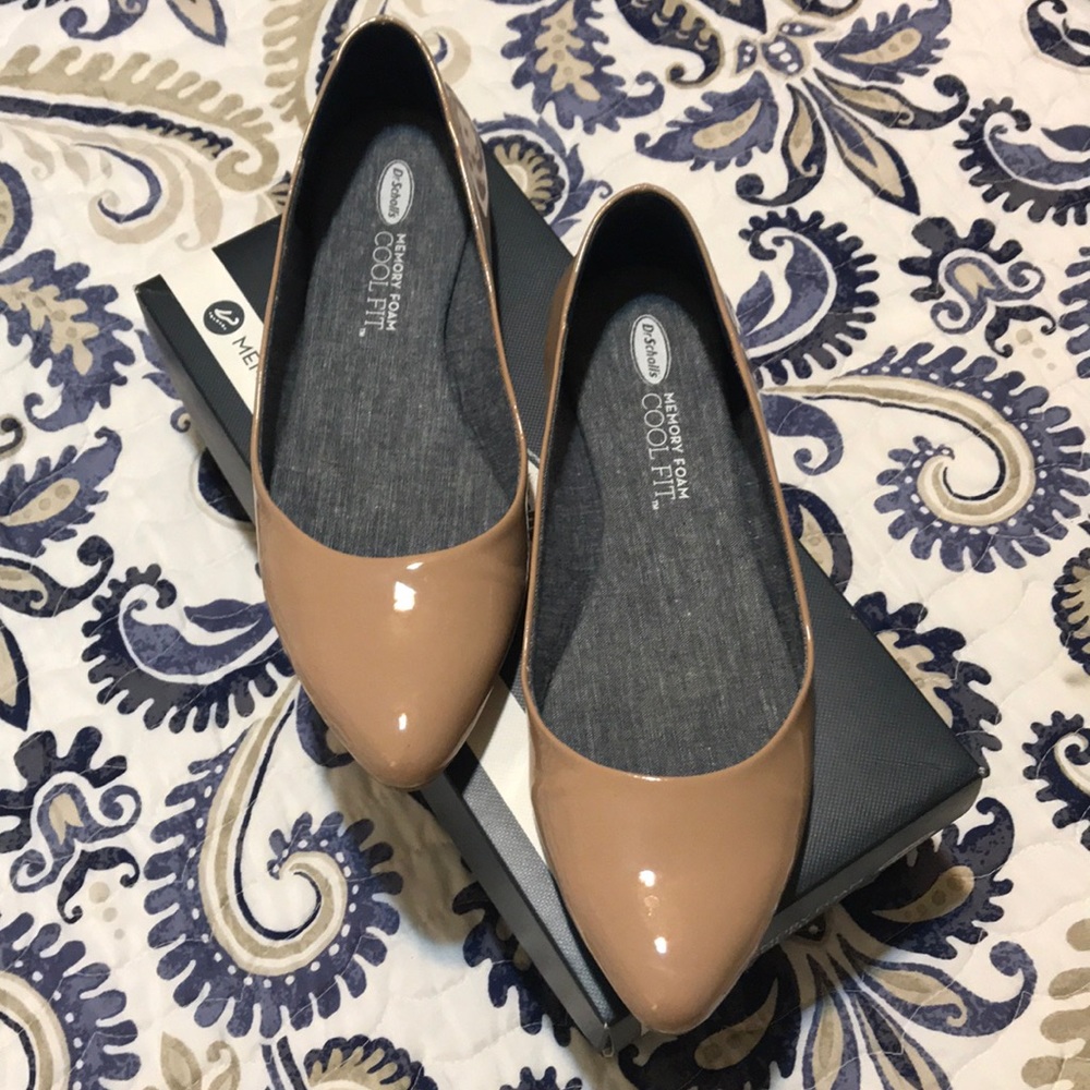 Dr Scholls Size 8M Patent Flat